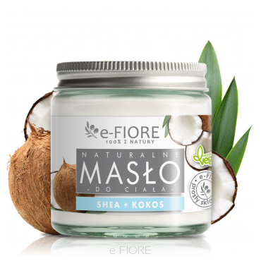 e-FIORE -  e-FIORE Naturalne masło do ciała SHEA+KOKOS